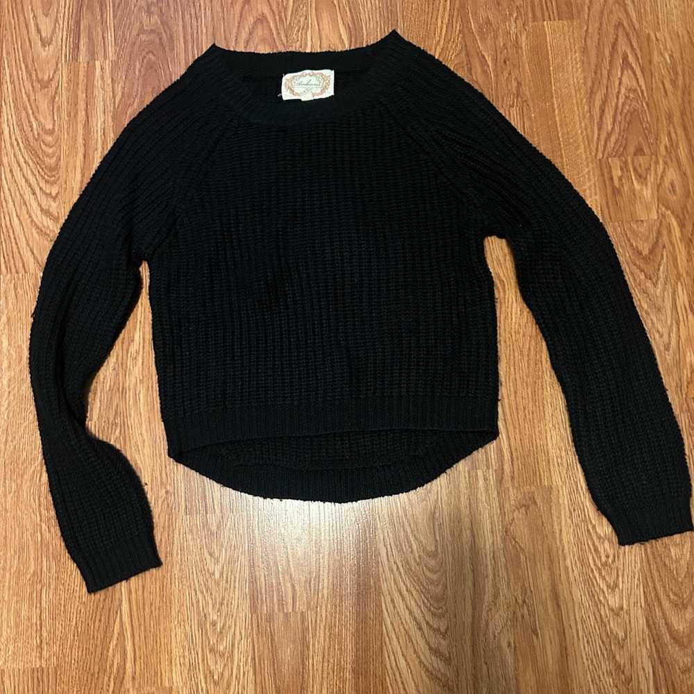 Black sweater